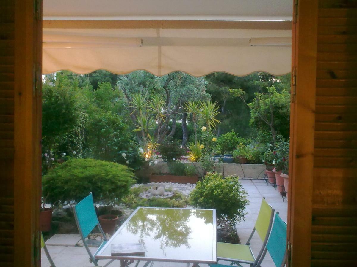 Comfortable Garden Apt Near Vouliagmeni Beach Αθήνα Εξωτερικό φωτογραφία